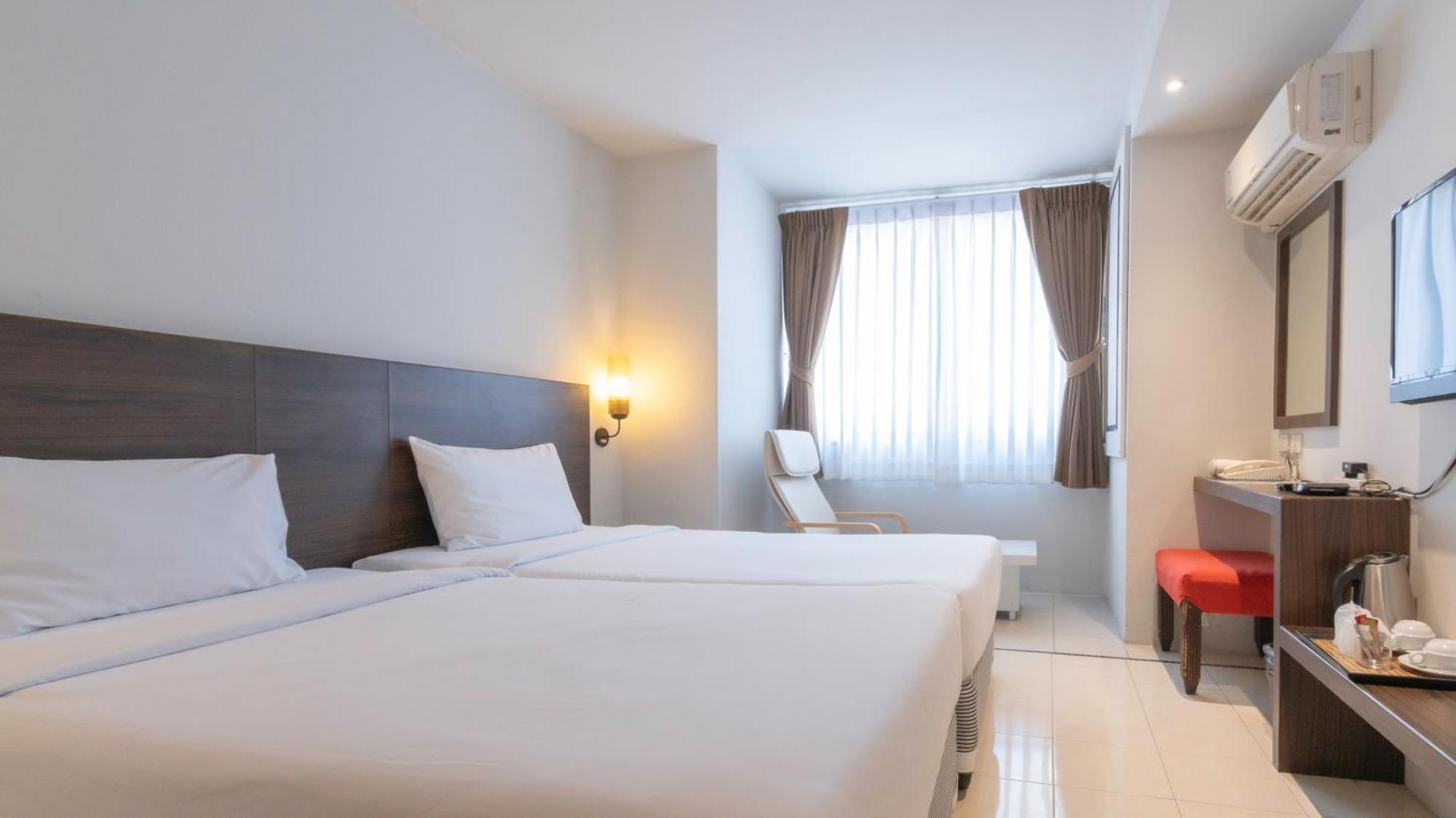 Pas Cher Hotel de Bangkok Bagian luar foto