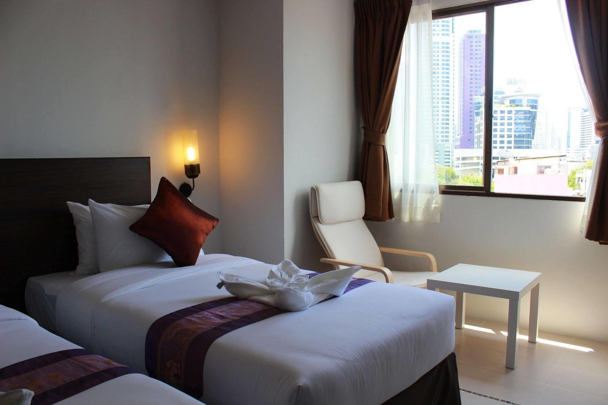 Pas Cher Hotel de Bangkok Bagian luar foto